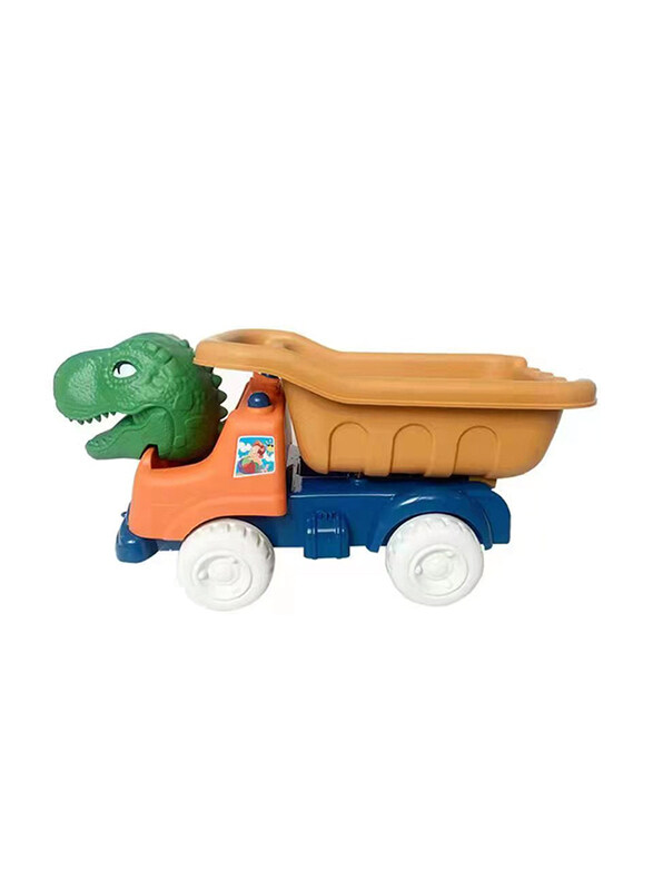 

Ranxian 7-Piece Dinosaur Colourful Premium Beach Sand Toys with Cart for Toddlers