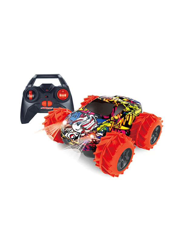 

Super Walker Hot Monster Climbing Tip Double Friction Remote Control Car with LED Light, Ages 3+