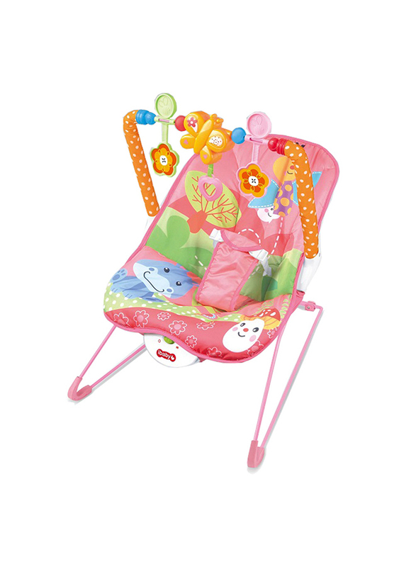 

Tiibaby Cartoon Deluxe Bouncer, Pink