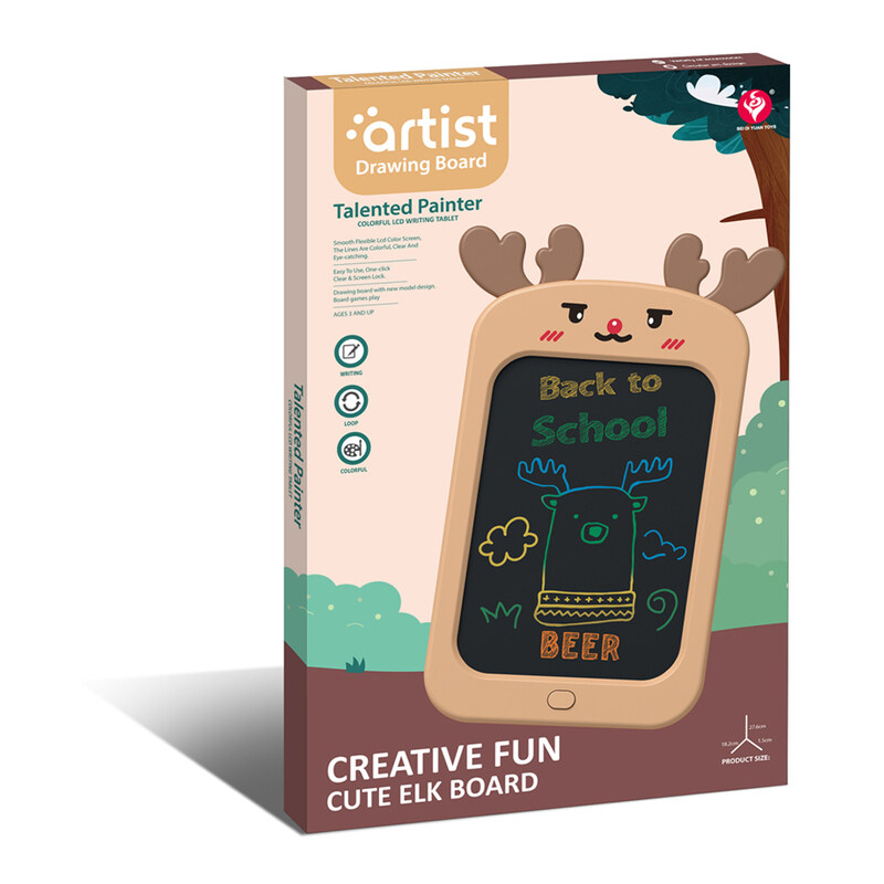 Creative Fun Cute ELK Board - Talented Painter LCD Writing Tablet