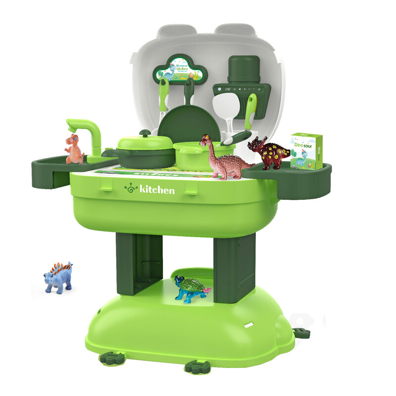 

STEM Dinosaur-Themed Family Backpack Kitchen Set