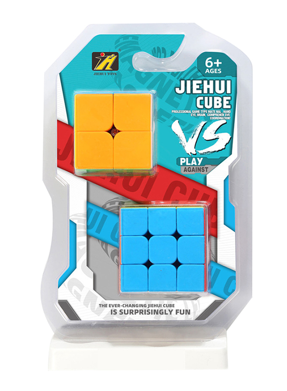 Jiehui Toys Solid Cube, Ages 6+, Multicolour