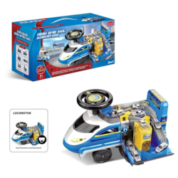 Electric Public Security High-Speed Railway Slide Baby Car Adventure