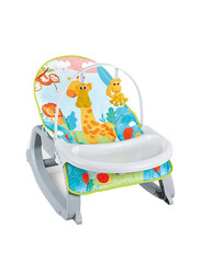 HuBaby New born to Toddler Rocker, Grey