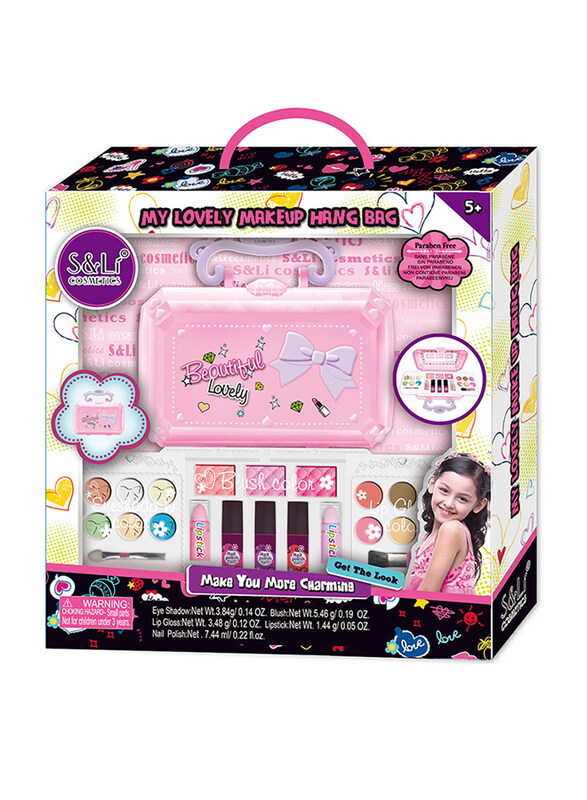 

S & Li Make You More Charming Paraben Free My Lovely Makeup Handbag, Ages 5+