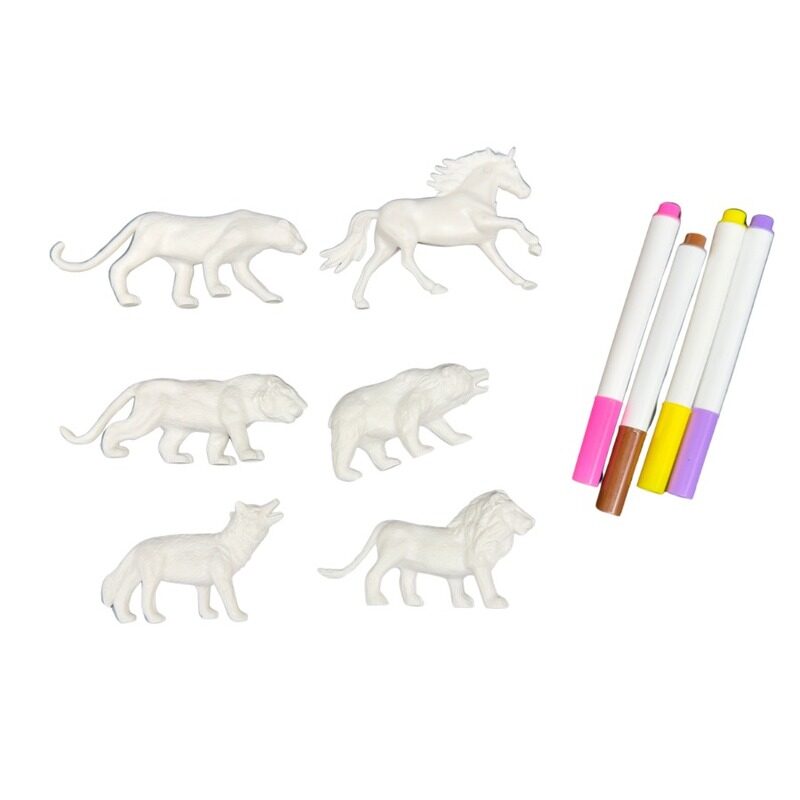 

STEM Solid PVC Animal Graffiti - Model Paint Your Own