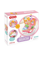 Tiibaby Cartoon Deluxe Bouncer, Pink