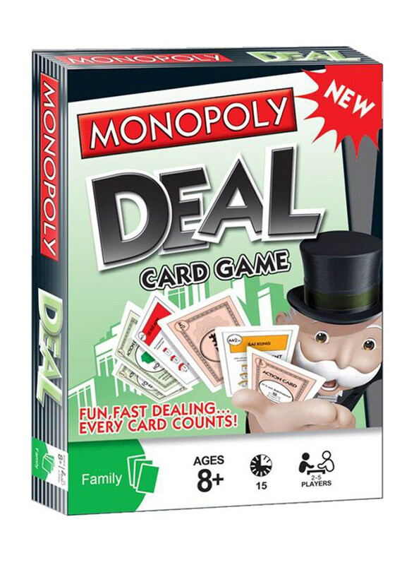 

Stem Monopoly Deal Card Game - Fun Fast Dealing, Every Card Counts!