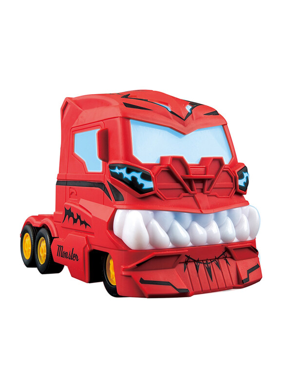 

Kermong 2.4GHz Beast RC with 4 Chanel & 360° Rotation Remote Control Truck, Ages 5+, Red