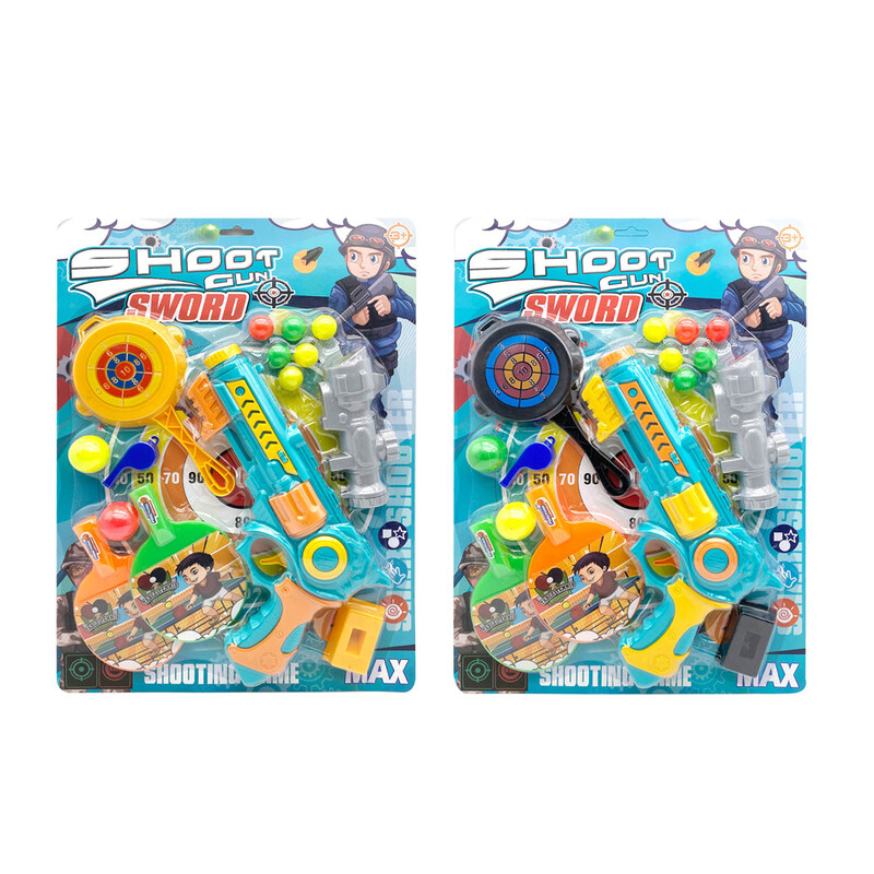 

STEM Shooting Gun Set - Shooting Time - 1PC Color May Vary