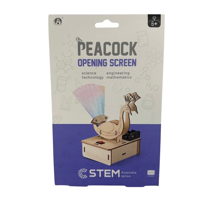 

Peacock Opening Screen - STEM Toy
