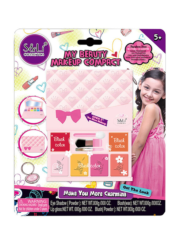 

S & Li Make You More Charming Paraben Free My Beauty Makeup Compact, Ages 5+