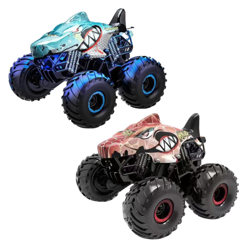 

STEM PVC Shell Spray RC Shark Standing Stunt Car 1PC Assorted Color