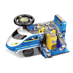 Public Security High-Speed Railway Slide Baby Car Adventure