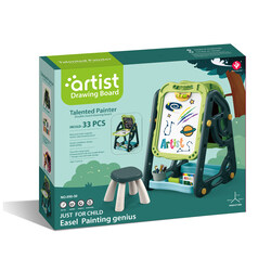 33 Pcs Accessories - Double-Faced Bracket Drawing Board - Talented Painter
