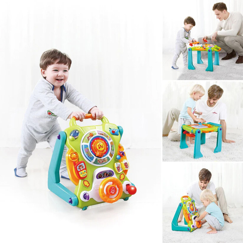 

Hola Convertible Activity Table & Walker, Multicolour