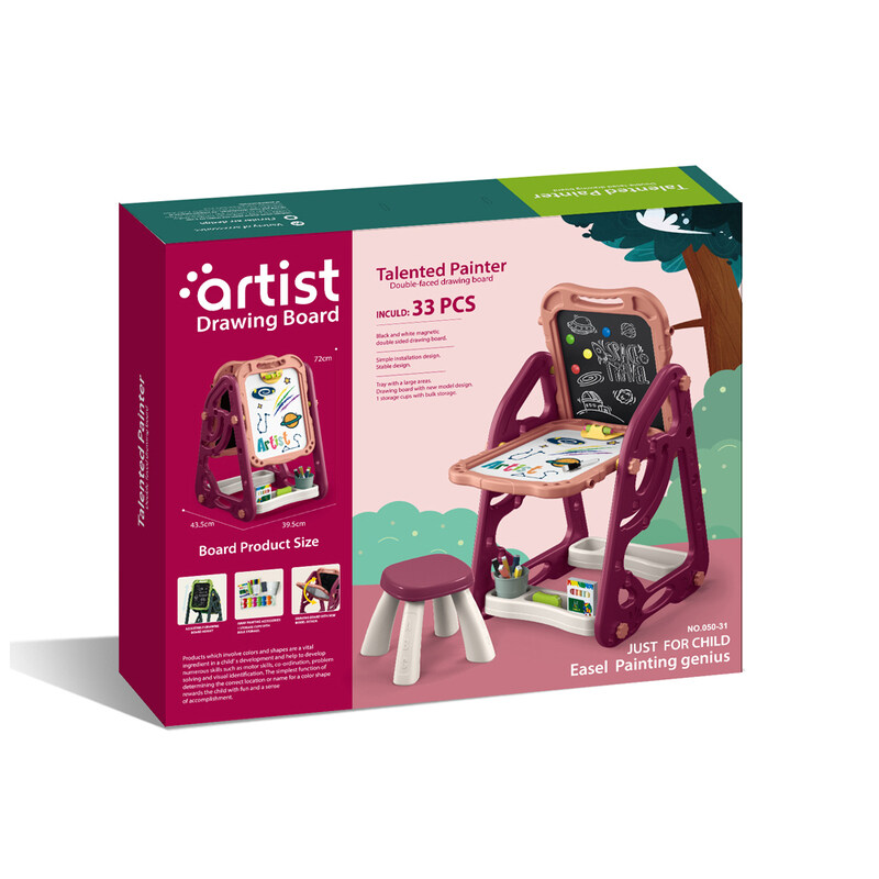 33 Pcs - Double-Sided Bracket Drawing Board - Talented Painter