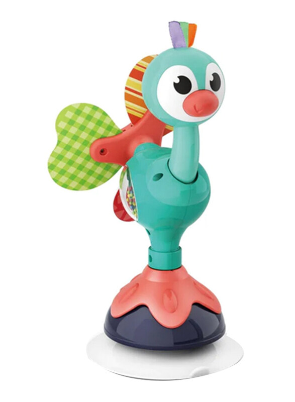 

Hola Cute Peacock Highchair Toy, Multicolour