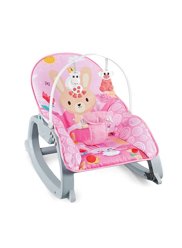 

HuBaby New born to Toddler Rocker, Pink