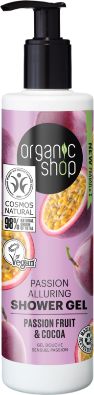 OS Passion Alluring Shower Gel Passion fruit and cocoa, 280 ml