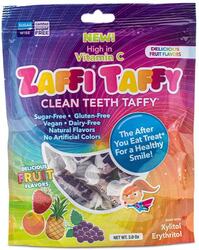 ZOLLIPOP CLEAN TEETH ZAFFI TAFFY FRUIT 3.1 OZ