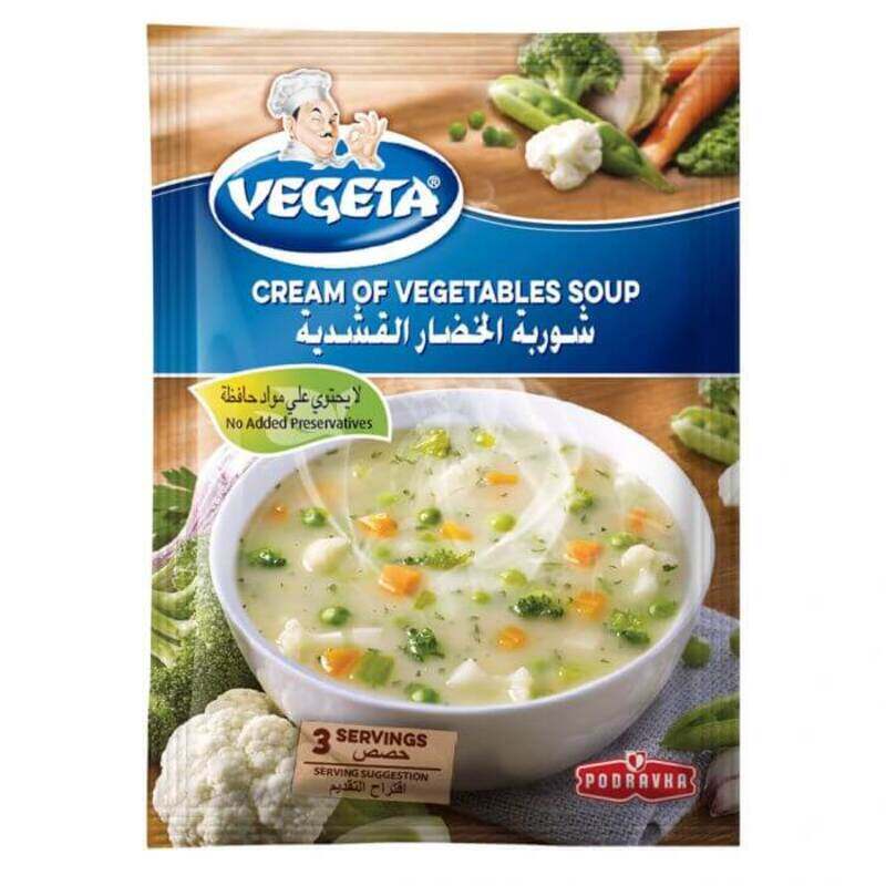 

VEGETA CREAM OF VEGETABLES SOUP 45G