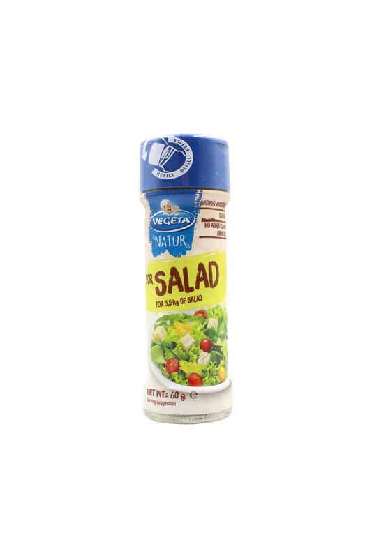 

VEGETA NATUR GLASS JAR SALAD SEASONING MIX 60G