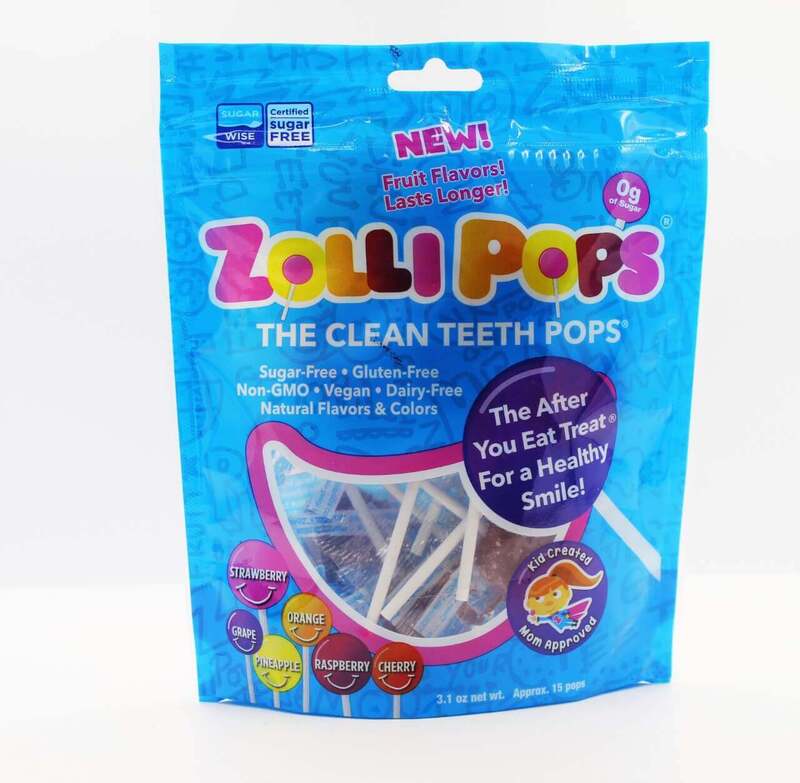 ZOLLIPOP CLEAN TEETH POPS MIX FRUIT 3.1OZ