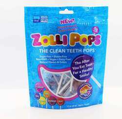 ZOLLIPOP CLEAN TEETH POPS MIX FRUIT 3.1OZ