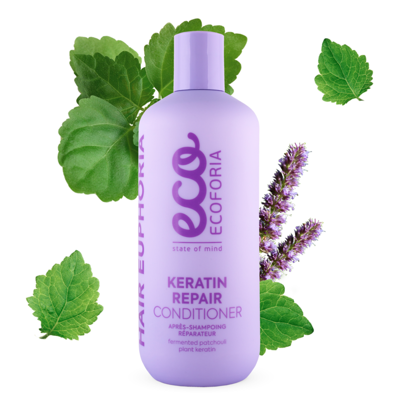 

Ecoforia. Hair Euphoria. Keratin Repair Shampoo, 400 ml