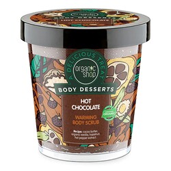 Organic Shop Body Desserts Hot Chocolate Warming Body Scrub, 450 ml