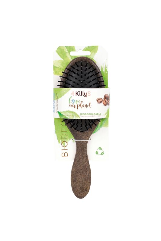 KillyS BIODEGRADABE HAIRBRUSH Coffee