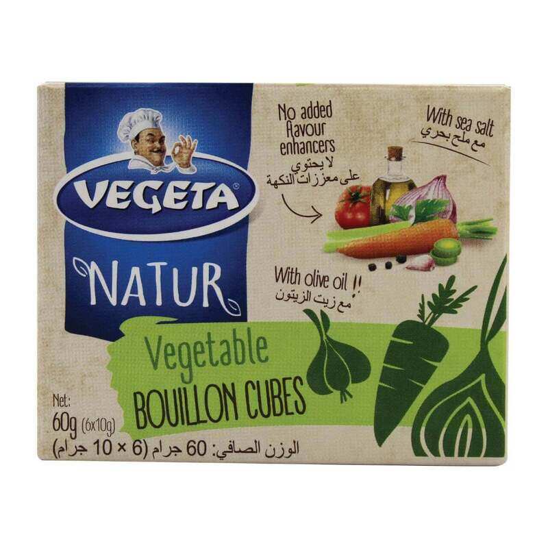 

VEGETA NATUR VEGETABLE CUBE 60G LB