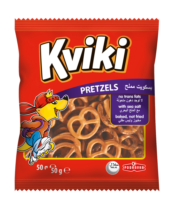 

KVIKI PRETZELS 50G