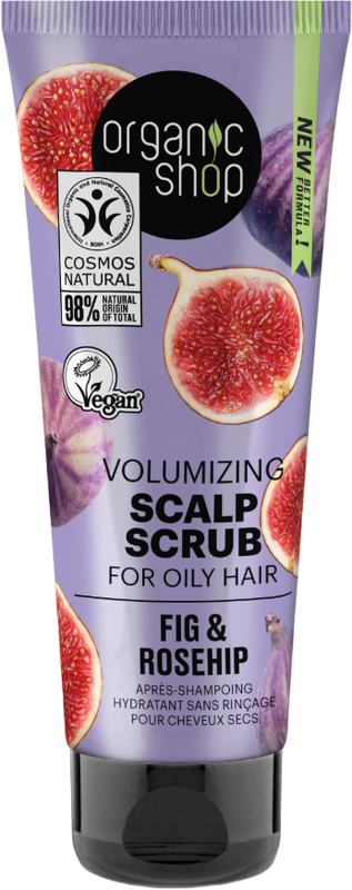 OS Volumizing Scalp Scrub for Oily Hair Fig and Rosehip, 75 ml