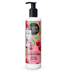 OS Softening Shower Gel Cherry and Blueberry, 280 ml
