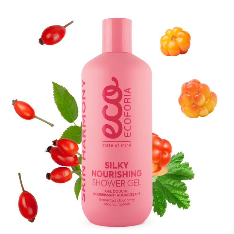 Ecoforia. Skin Harmony. Silky Nourishing Shower Gel, 400 ml