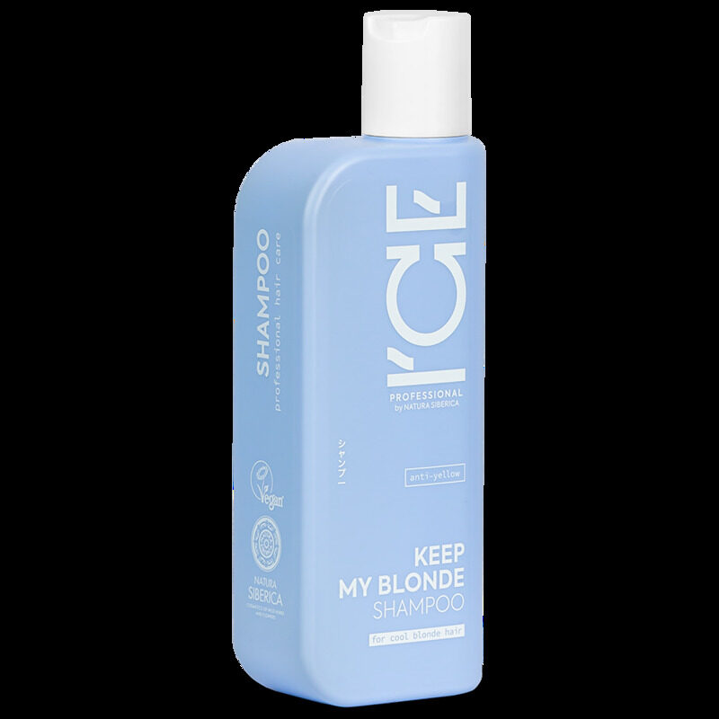 

ICE. Keep My Blonde Shampoo Anti-yellow, 250 ml
