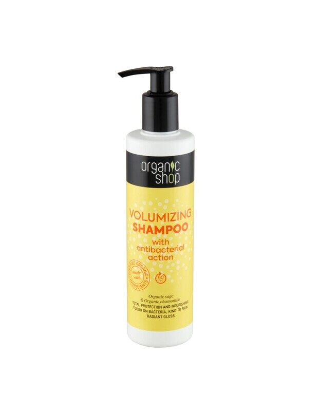 

Organic Shop. Volumizing shampoo, 280 ml