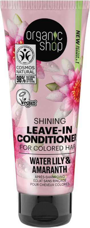 OS Shining Leave-In Conditioner for Colored Hair Water Lily and Amaranth, 75 ml