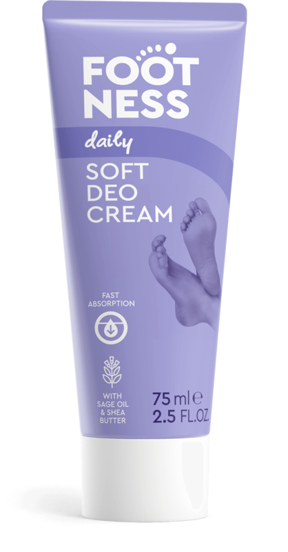 FOOTNESS SOFT DEO CREAM 75ML