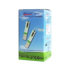 MISSION ULTRA CHOLESTROL TEST STRIPS 25PCS