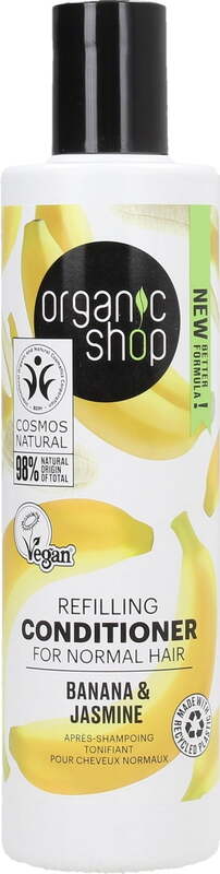 OS Refilling Conditioner for Normal Hair Banana and Jasmine, 280 ml