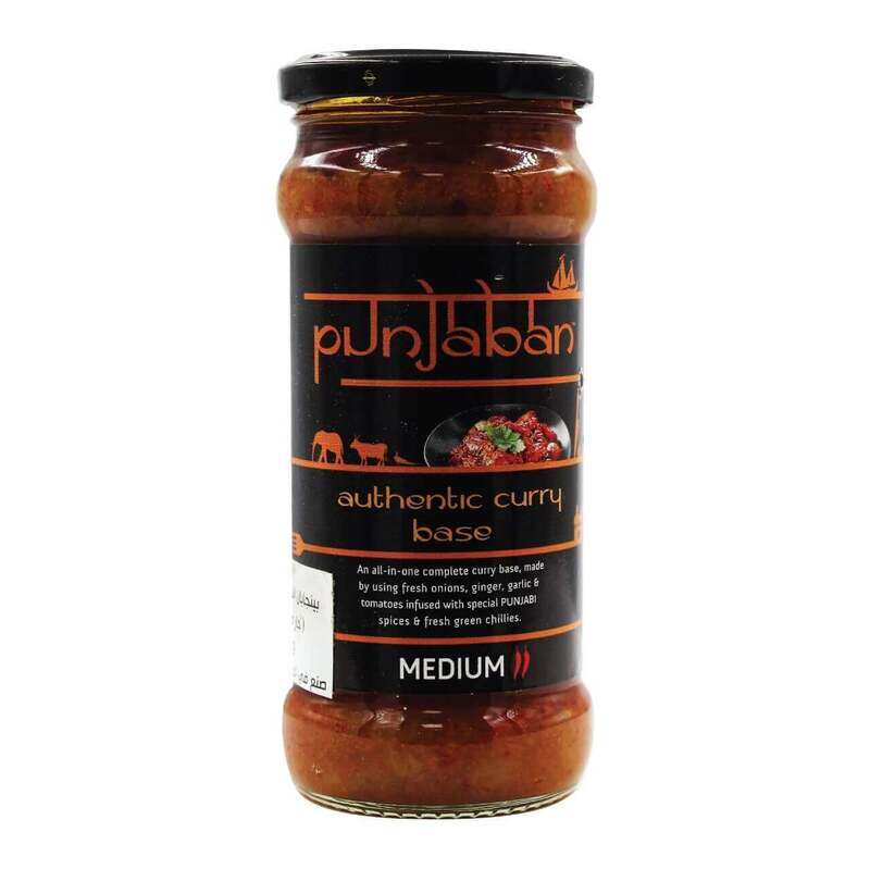 

PUNJABAN CURRY BASE AUTHENTIC MEDIUM 350 GRM