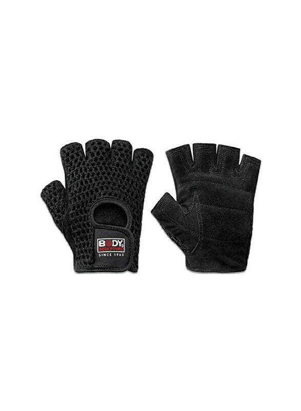 

Body Sculpture Weight Lifting Gloves, BJBW-84U-H01, Large, Black