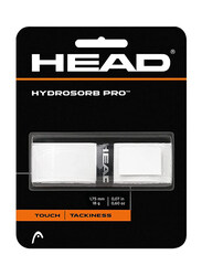 Head Hydrosorb Pro Tennis Replacement Grip, 285303, White