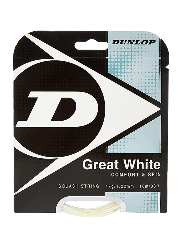 

Dunlop Great Squash String, 10m, White
