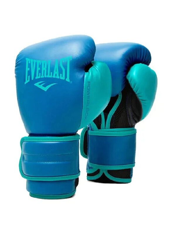 

Everlast 12-oz Powerlock 2 Boxing Training Gloves, Blue