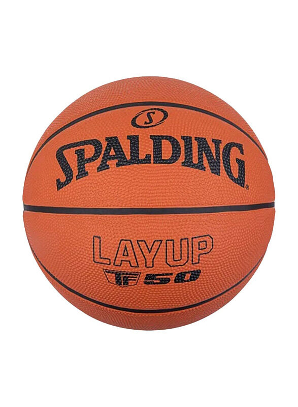 

Spalding Size-7 Layout TF-50 Basketball, Size 7, Orange