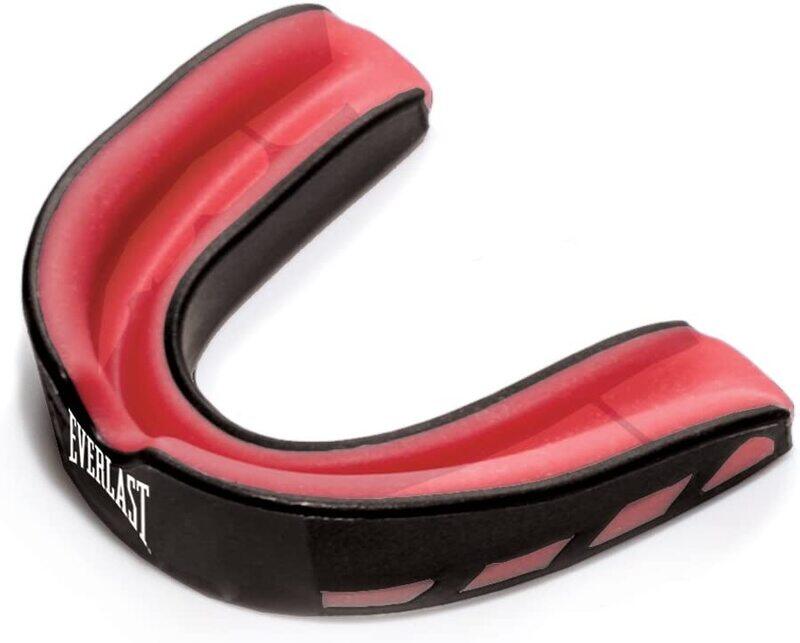 

Everlast Evershield Single Mouthguard, Black/Red